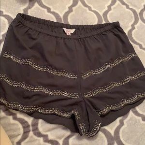 Beaded shorts